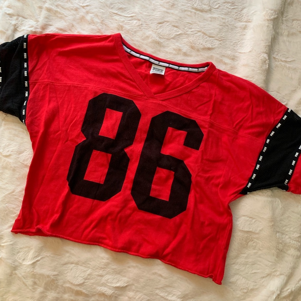 PINK crop top (XS)
